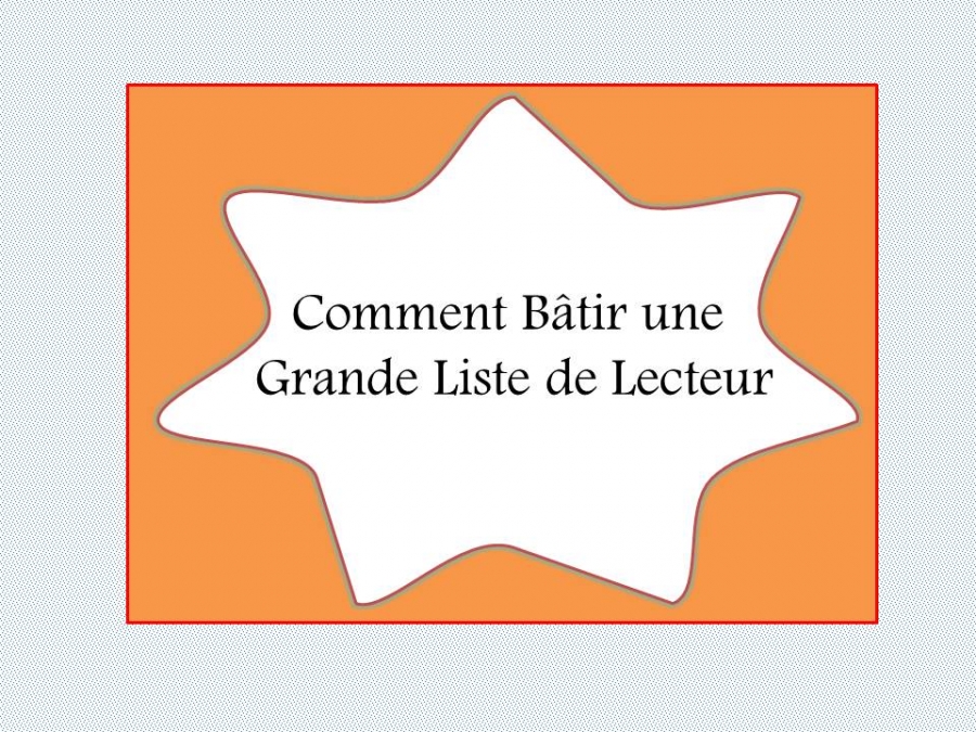 comment batir une liste